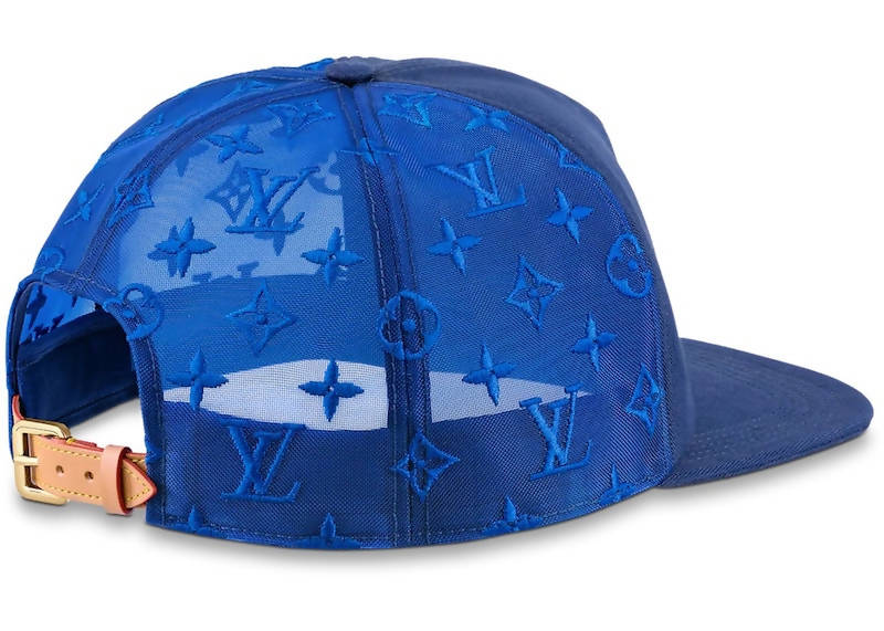 Louis Vuitton Embroidered Mesh Cap Blue – The Hat Circle by X Terrace