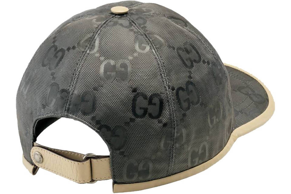 Gucci Vintage - GG Canvas Baseball Cap - Black - Canvas Cap