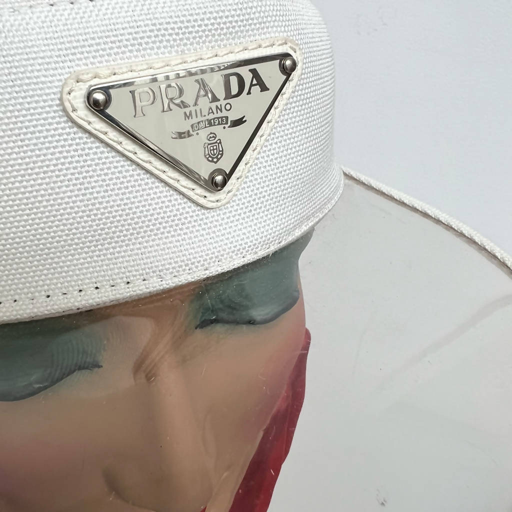Lightly worn Prada visor hat Prada | Accessories | Lightly Worn Black Prada Bucket Hat  main image 2