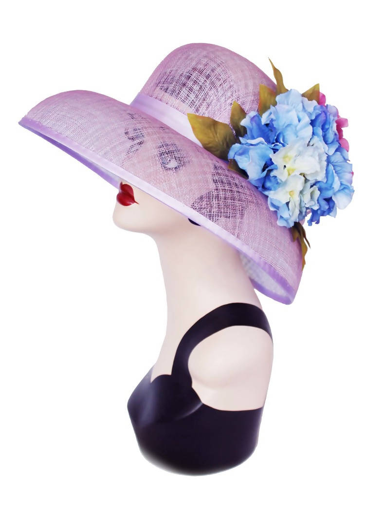 Sweet Alyssum Pink Picture Hat  The Hat Circle by X Terrace
