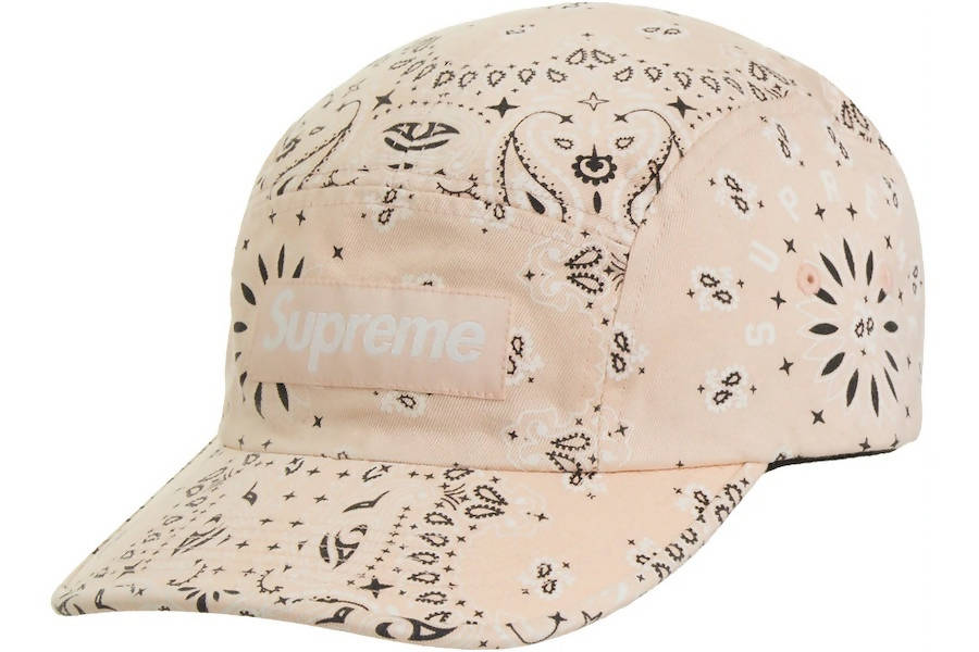 Supreme Bandana Camp Cap Tan – The Hat Circle by X Terrace