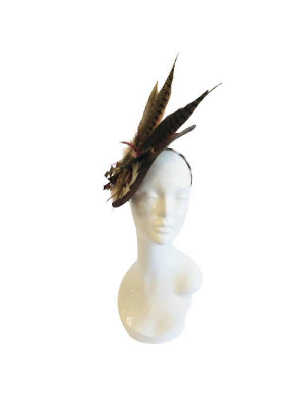Pheasant Feather Hat
