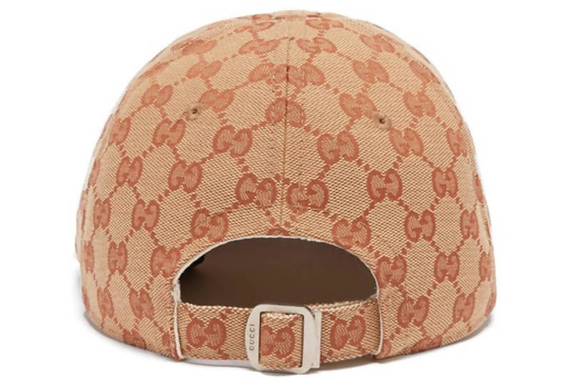 Gucci GG Canvas Baseball Hat in Brown