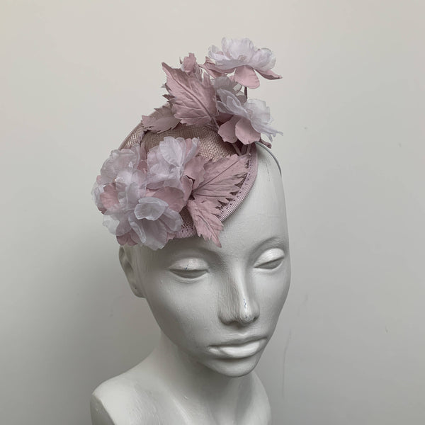 Rosalia Pink Cocktail Hat