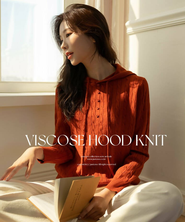 Viscose Hooded Knit