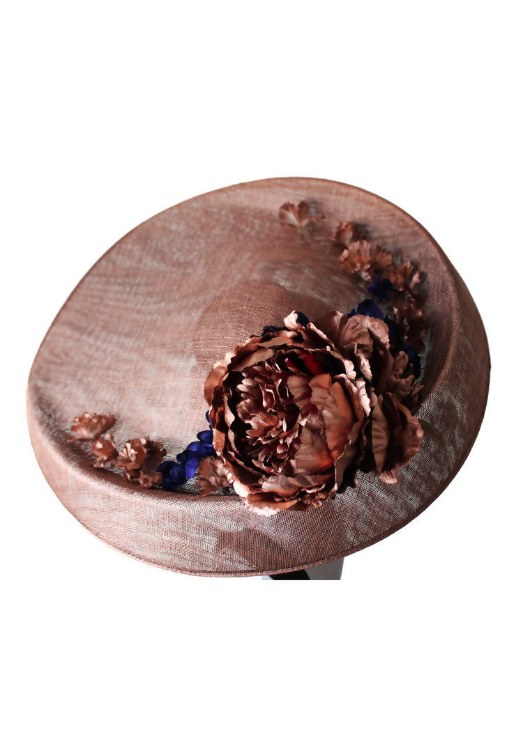 Chelsea Paeonia Lactiflora Burgundy Disc Hat