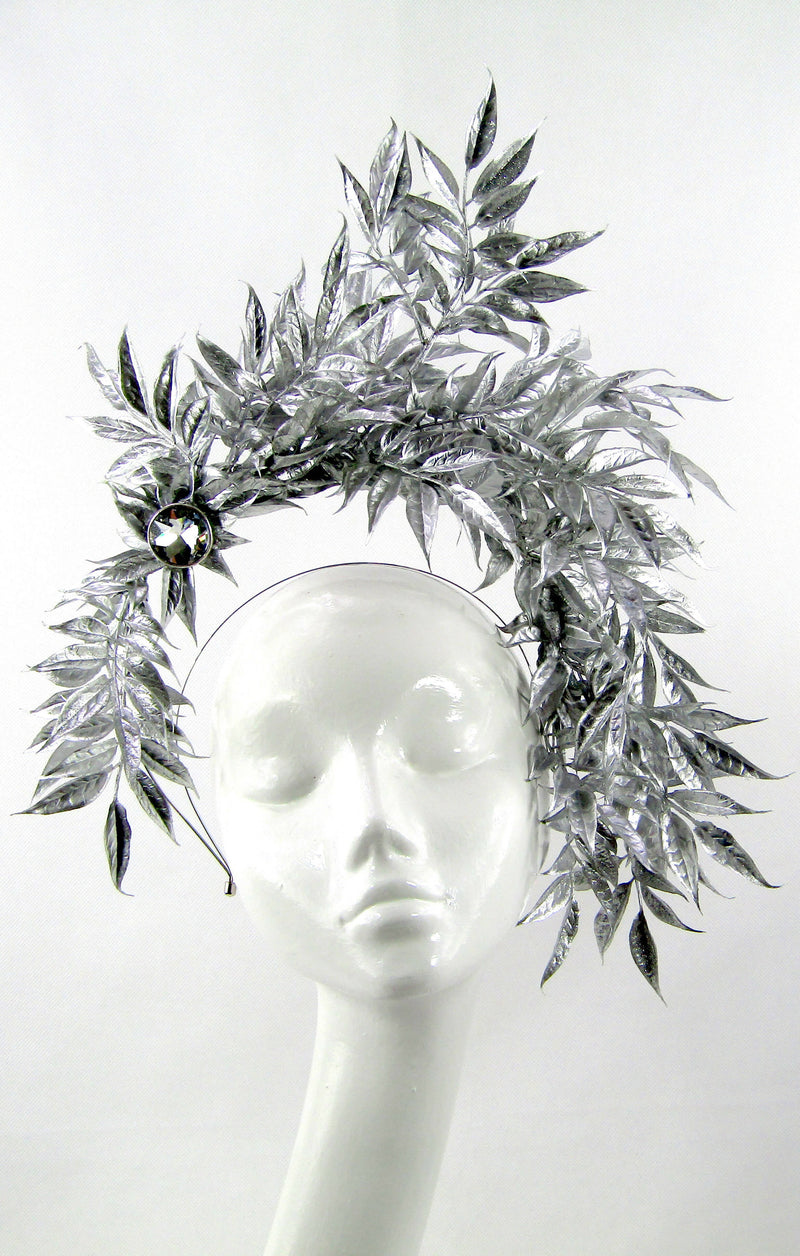 Silver Leaf Headdress