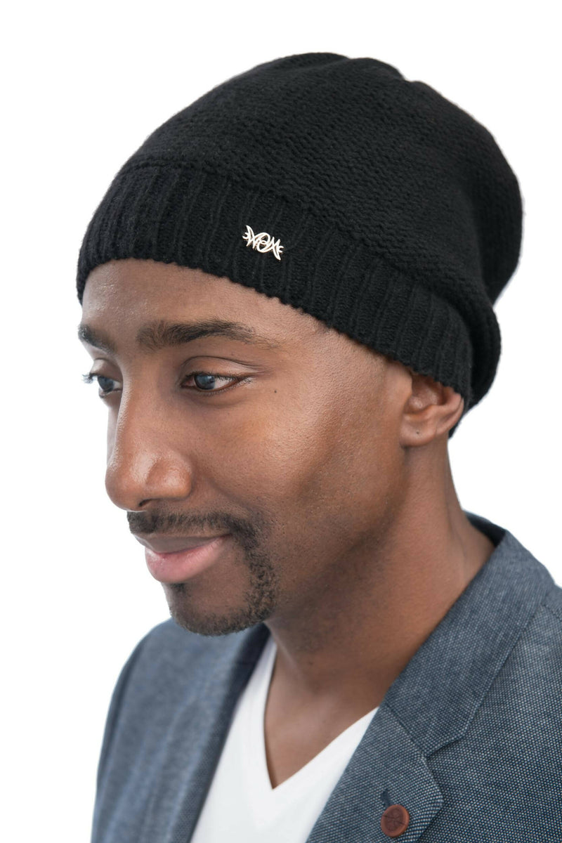 TUQSAT Classy cashmere Satin lined beanie