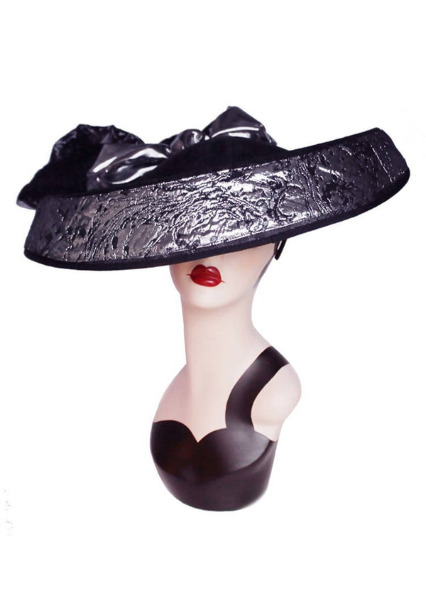 Seven Rila Silver and Black Wide Brim Hat