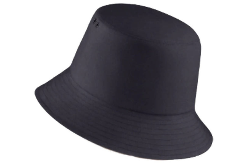 Teddy-D Plan de Paris Reversible Small Brim Bucket Hat Black and White  Cotton Blend