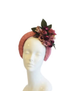 Pink Birdcage Flower Crown