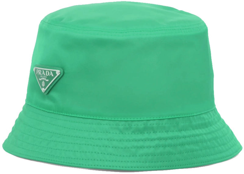 Prada Nylon Bucket Hat Mint Green