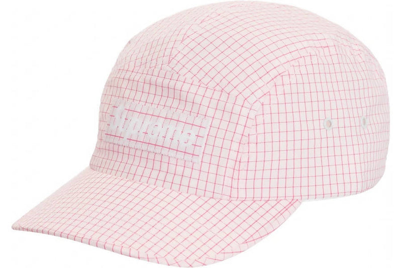 Supreme 2-Tone Ripstop Camp Cap (SS21) White/Pink