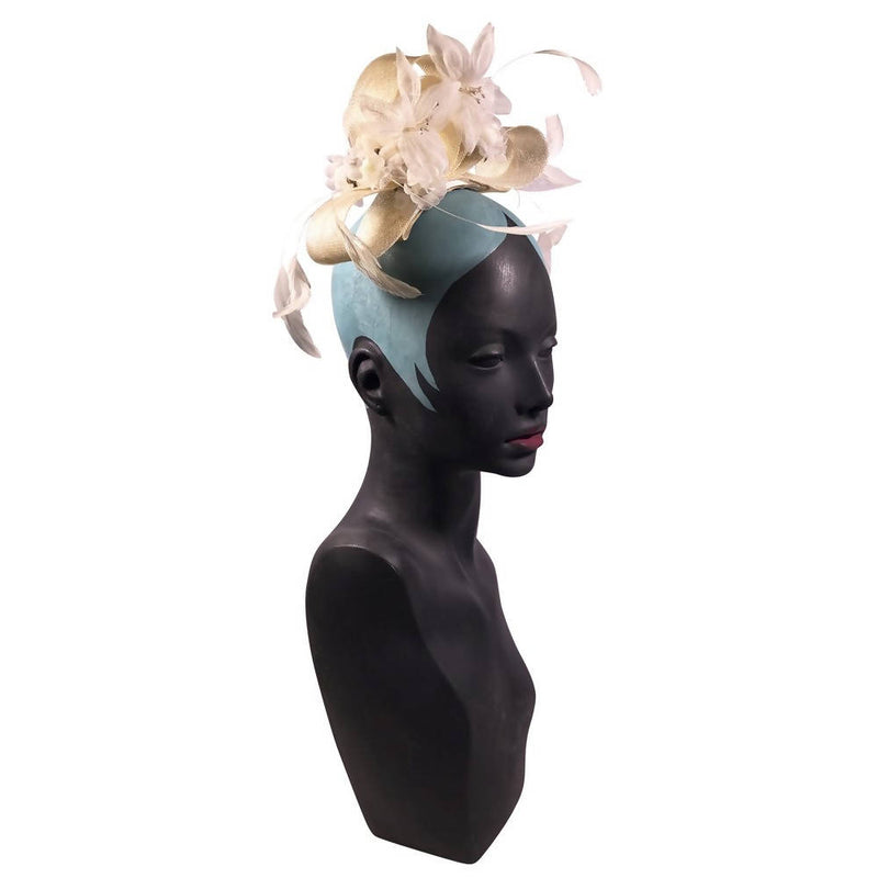 Penelope Floral Beige Headband