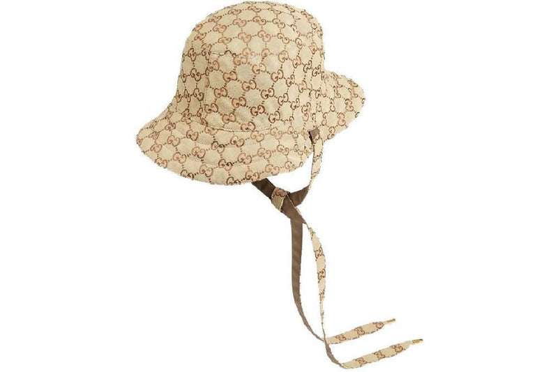 Gucci x The North Face GG Canvas Bucket Hat Beige/Ebony