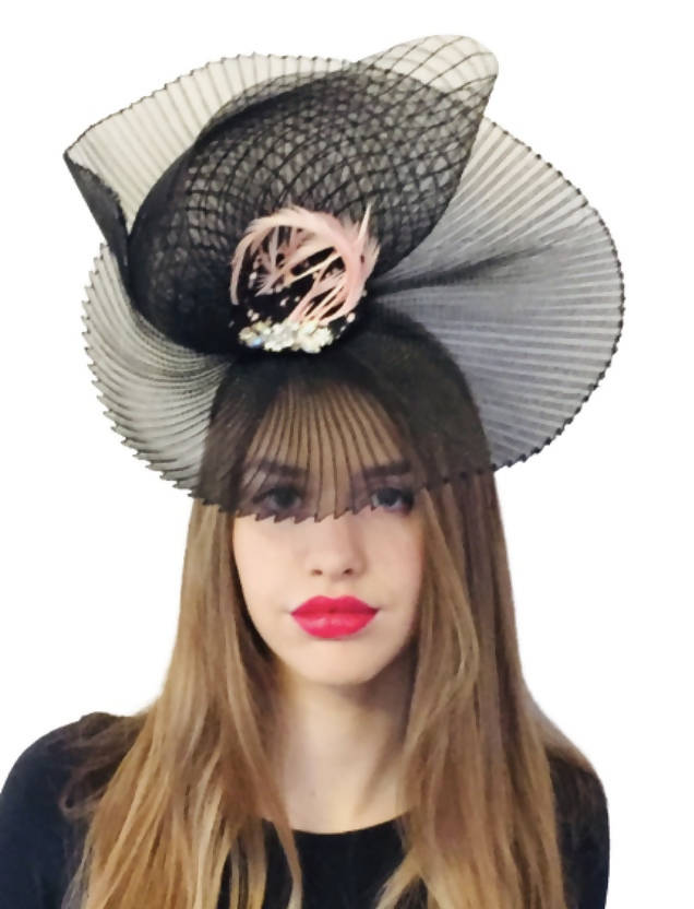 Black Wedding Hat
