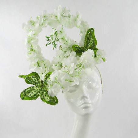 Looped Wisteria Floral Headdress
