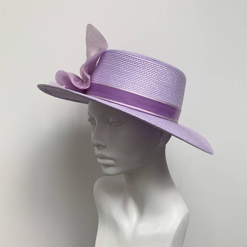 Laura Purple Picture Hat