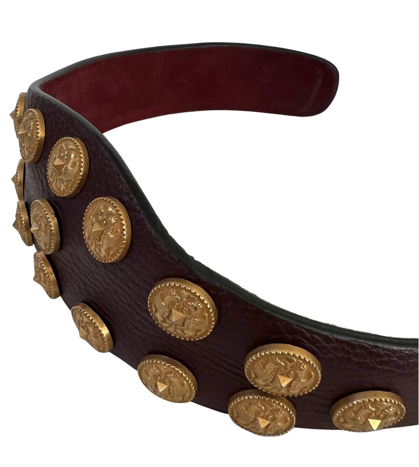 VALENTINO GARAVANI ヘアバンド Valentino Garavani Leather Hair Band | italist