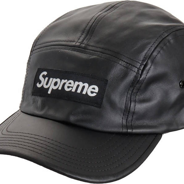 Supreme Leather Camp Cap (SS21) Black – The Hat Circle by X