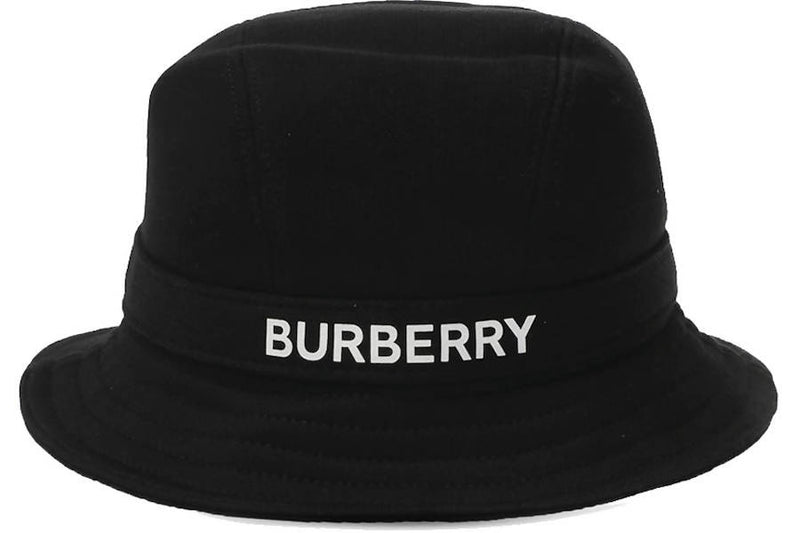 Burberry Logo-Print Bucket Hat Black