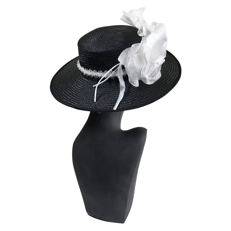 Nevermore Black and White Hat