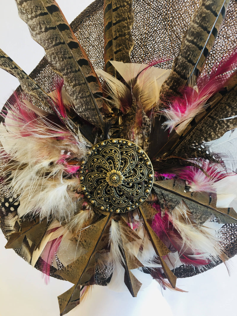 Pheasant Feather Hat