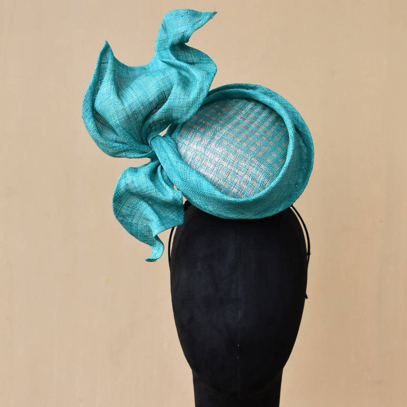 The Turquoise Hat by Velma's Millinery & Accessories