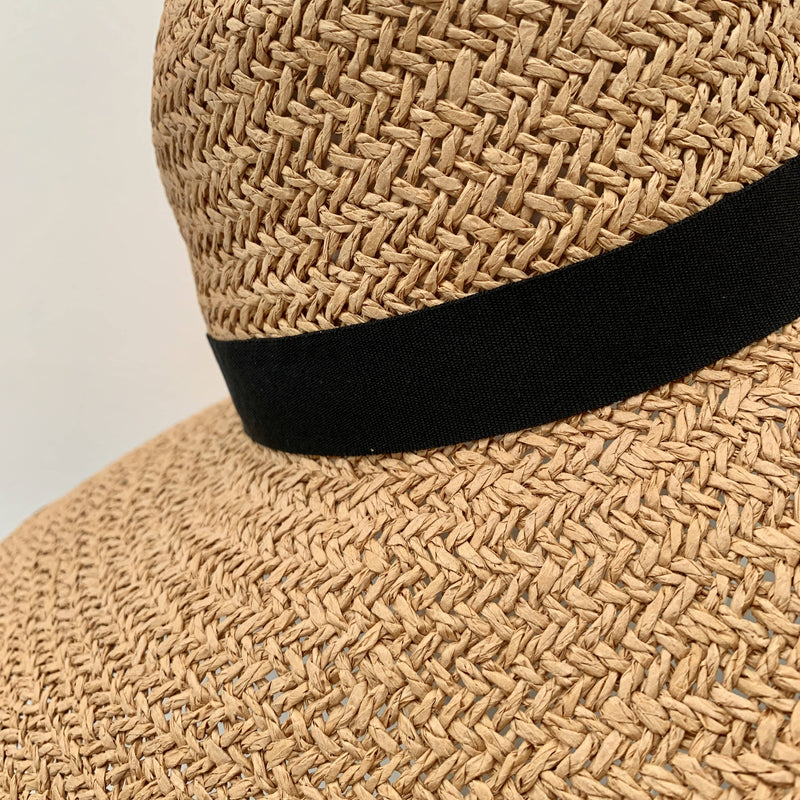 Holiday essential - Wide brim floppy lightweight resort sun hat