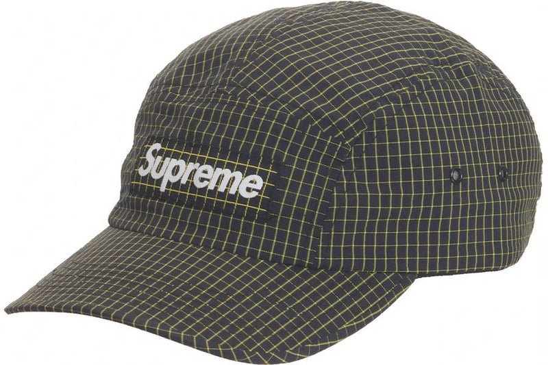 Supreme 2-Tone Ripstop Camp Cap (SS21) Black