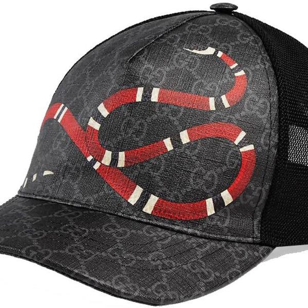 Gucci Black and Red Snake Cap Gucci | Accessories | Gucci Black And Red Snake Cap | Poshmark main image 4