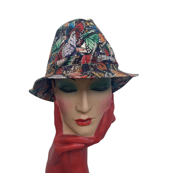 Iconic Butterfly Philip Treacy Trilby Hat