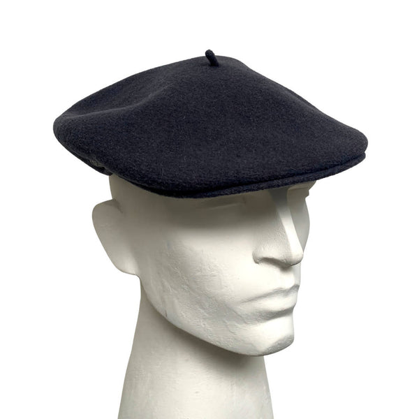 Men's Classic Wool Grey Beret Winter Hat