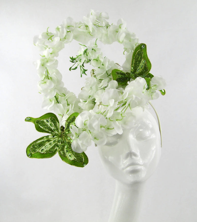 Looped Wisteria Floral Headdress