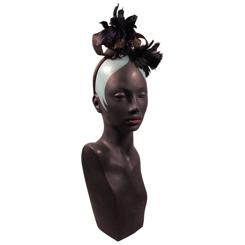 Beatrix Multi Coloured Sinamay Headband