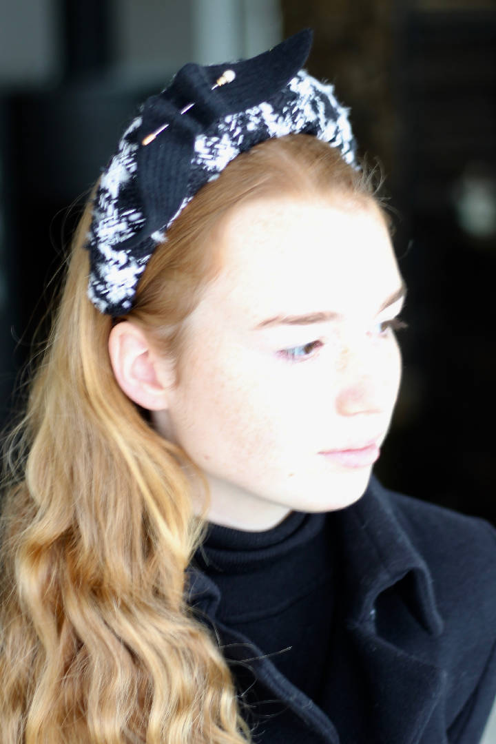 Chanel Tweed Headband
