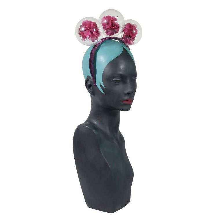 Glass Balls Pink Headband