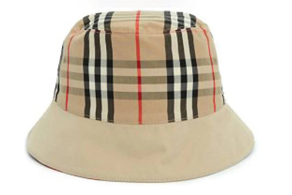 Burberry Logo-Print Reversible Bucket Hat