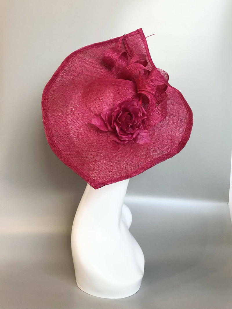 Pink Wedding Hat
