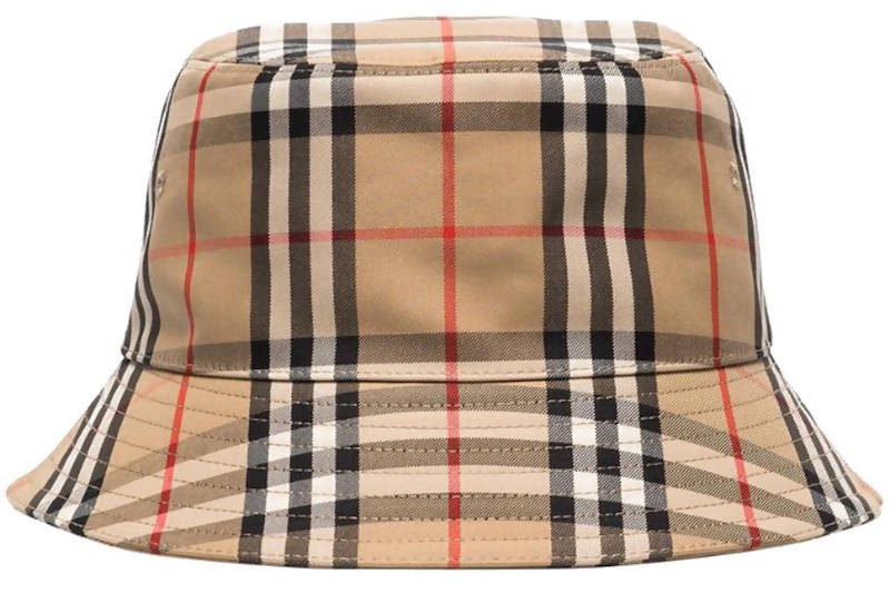 【関税＆送料込み】Burberry Vintage Check Bucket Hat Access Burberry Bucket Hat In Vintage Check | italist
